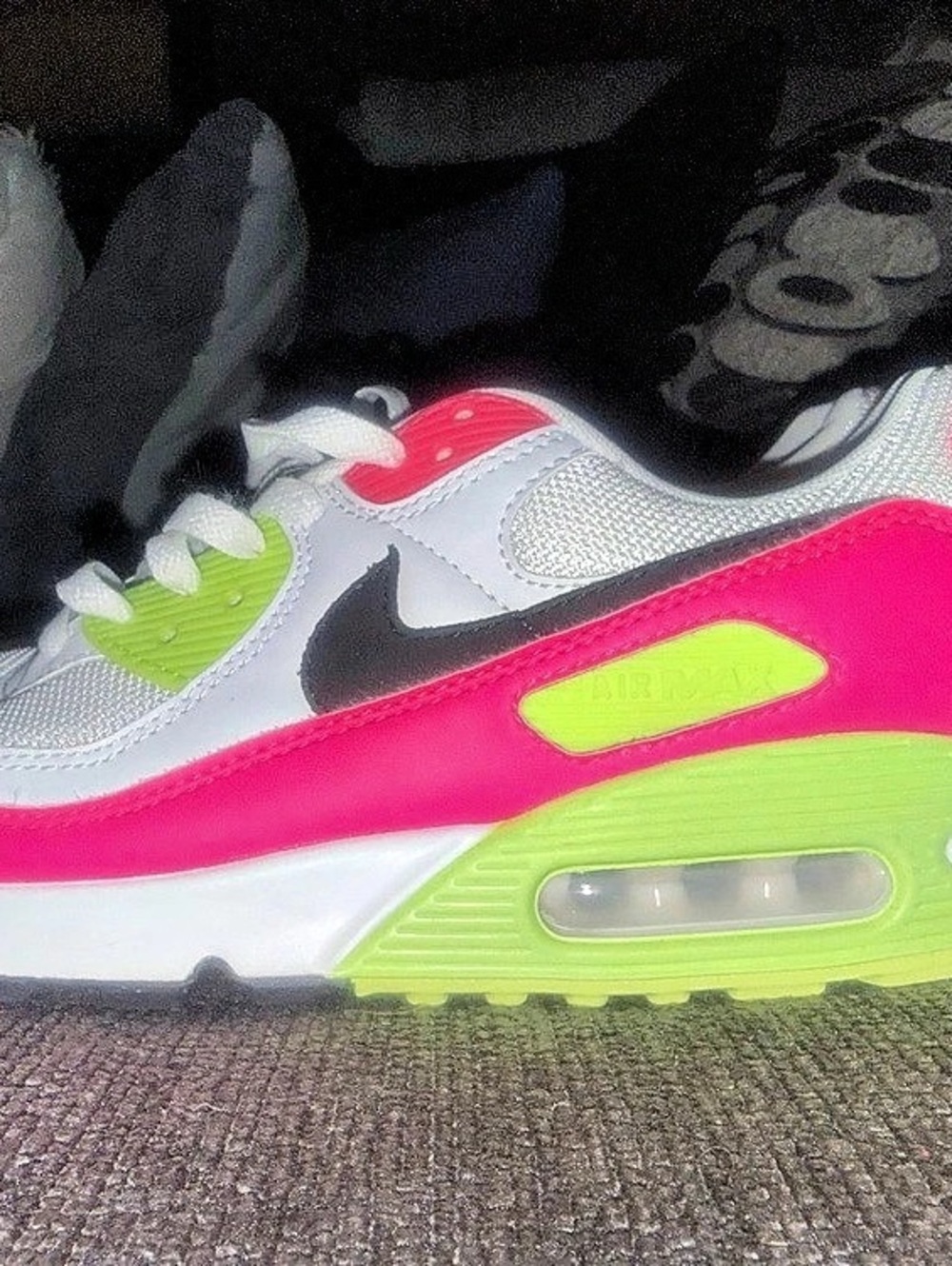 Nike Air Max 90 Women's Sneakers Pink & Green US 9